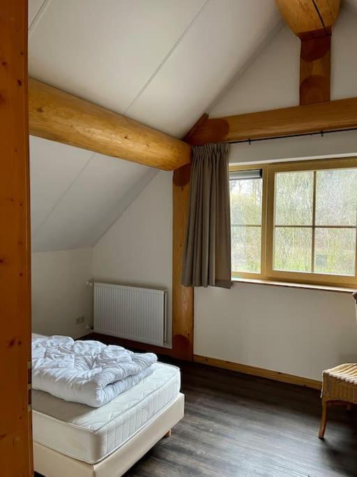 Unieke Houten Villa Met Sauna In Twente - 6P Den Ham Екстер'єр фото
