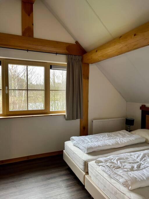 Unieke Houten Villa Met Sauna In Twente - 6P Den Ham Екстер'єр фото