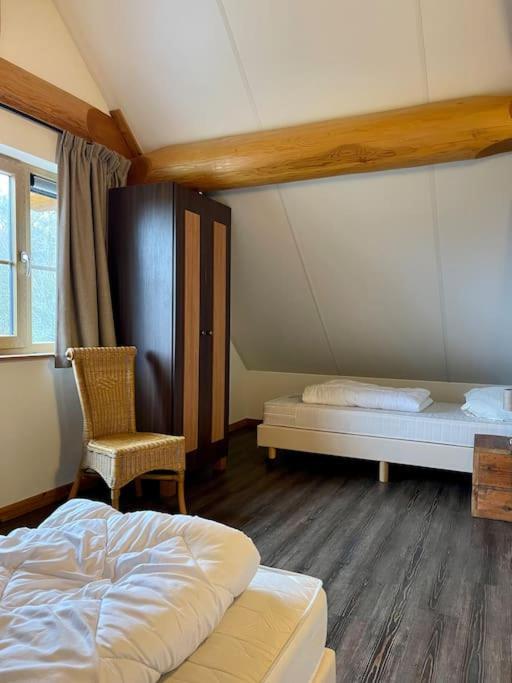 Unieke Houten Villa Met Sauna In Twente - 6P Den Ham Екстер'єр фото