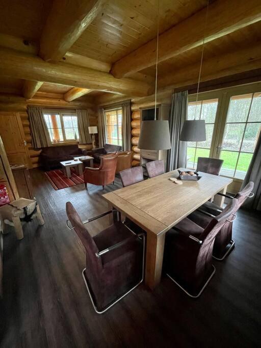 Unieke Houten Villa Met Sauna In Twente - 6P Den Ham Екстер'єр фото
