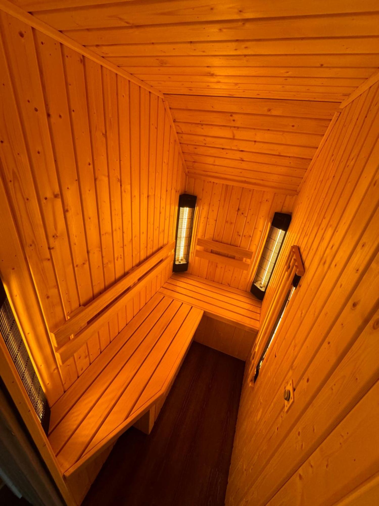 Unieke Houten Villa Met Sauna In Twente - 6P Den Ham Екстер'єр фото