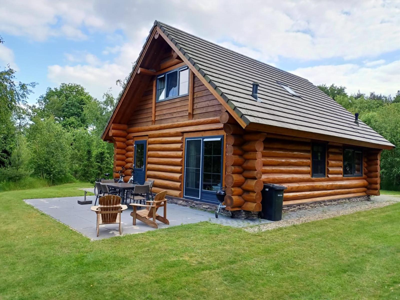 Unieke Houten Villa Met Sauna In Twente - 6P Den Ham Екстер'єр фото