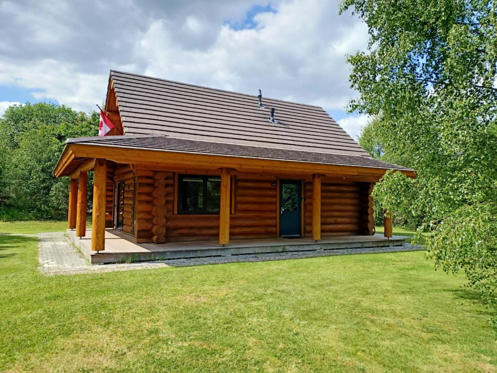 Unieke Houten Villa Met Sauna In Twente - 6P Den Ham Екстер'єр фото