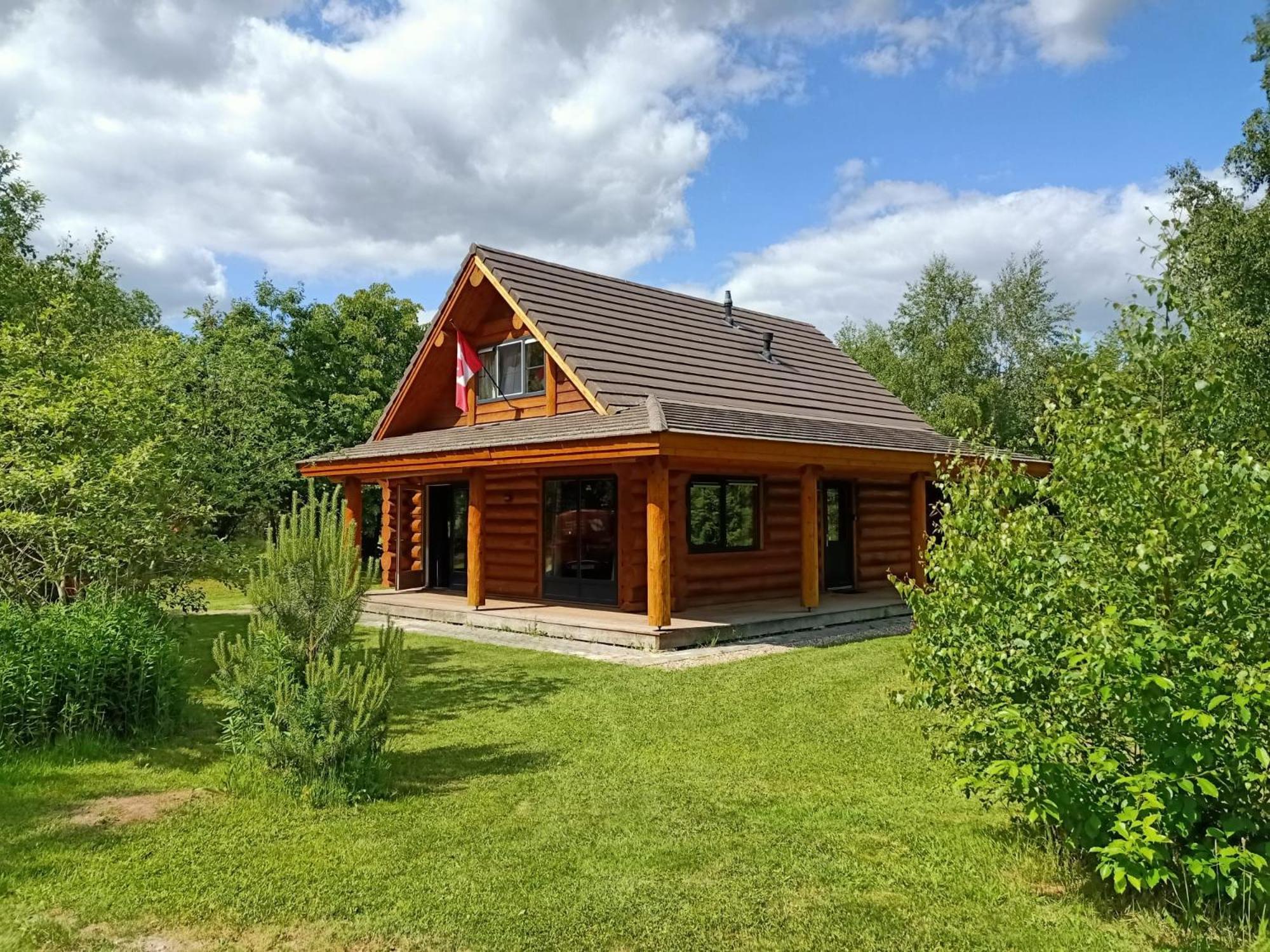 Unieke Houten Villa Met Sauna In Twente - 6P Den Ham Екстер'єр фото